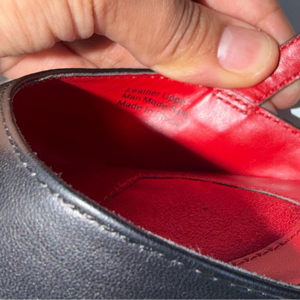 Charles Jourdan | Paris Fortune Womens Black Strappy Heels red interior Size 10 - Picture 6 of 6